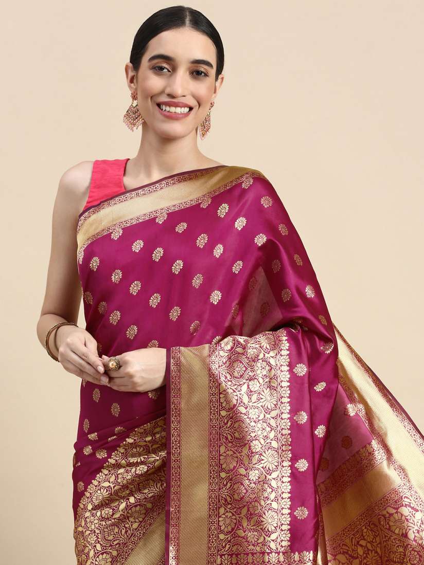 Myntra art silk sarees deals