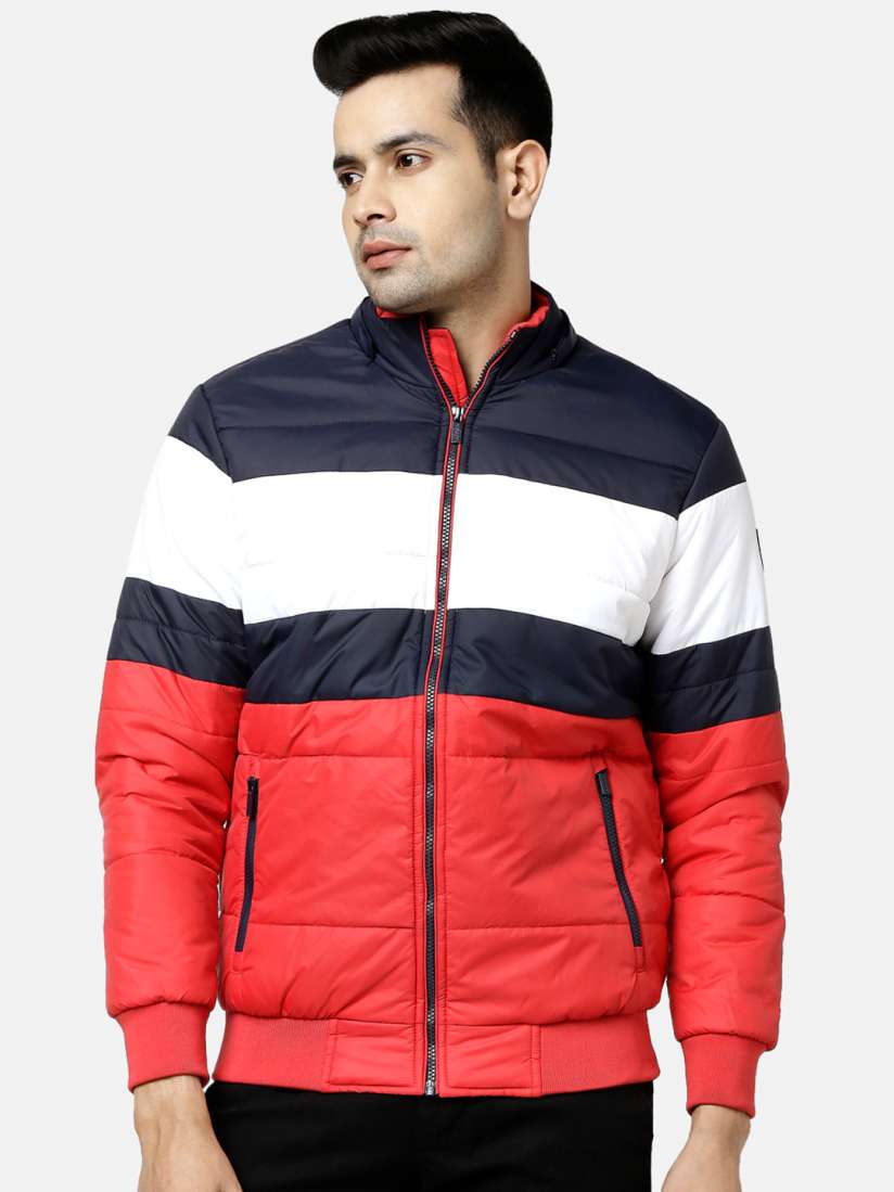 Buy BYFORD by Pantaloons Men Colourblocked Outdoor Padded Jacket Jackets for Men 21258808 Myntra