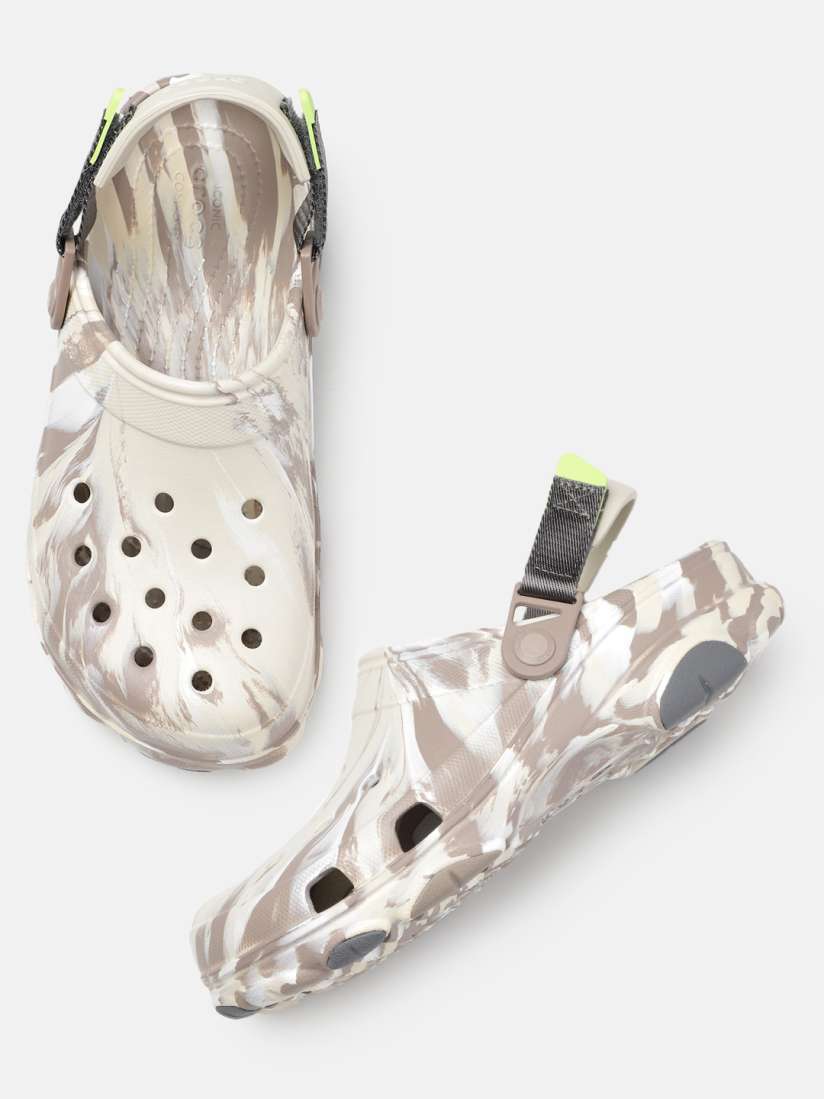 Buy Crocs Unisex Printed All Terrain Clogs Flip Flops for Unisex 21260148 Myntra