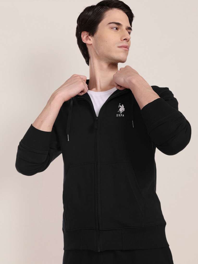 Buy U.S. Polo Assn. Hooded Cotton Sweatshirt Sweatshirts for Men 21266890 Myntra