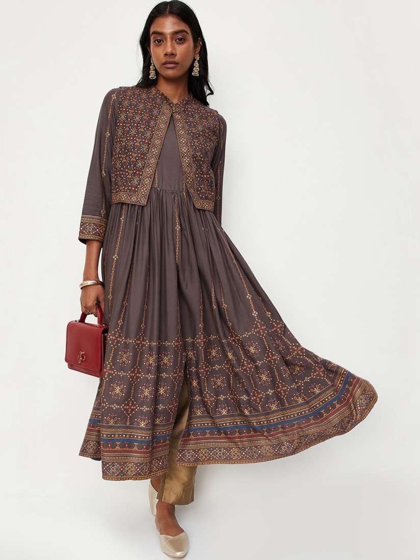 Max anarkali kurtis online deals