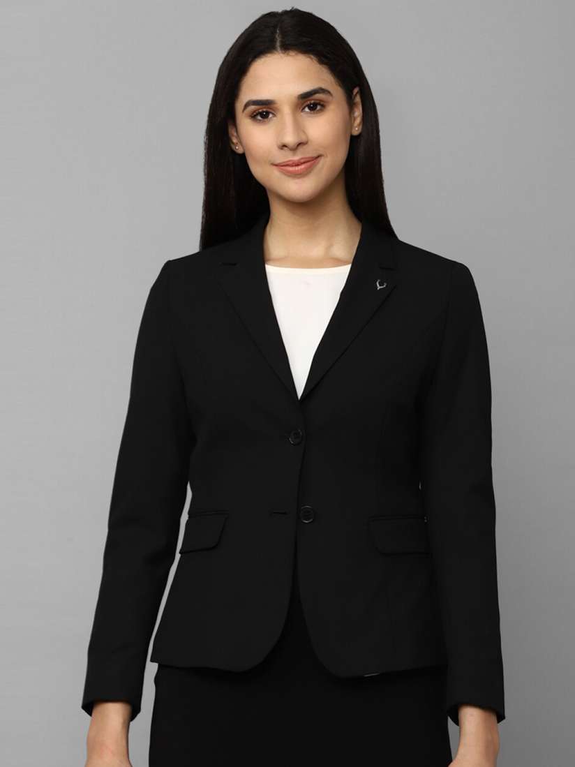Buy Allen Solly Woman Single Breasted Formal Blazers Blazers for Women 21270040 Myntra