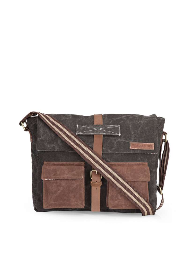 Buy The House of Tara Unisex Canvas Messenger Bag Messenger Bag for Unisex 21271392 Myntra