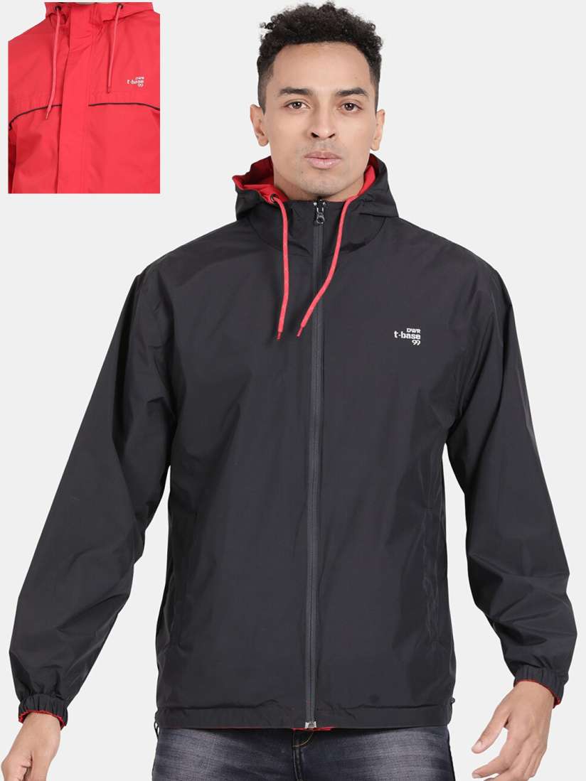 Buy t base Men Hooded Reversible Rain Jacket Rain Jacket for Men 21272740 Myntra