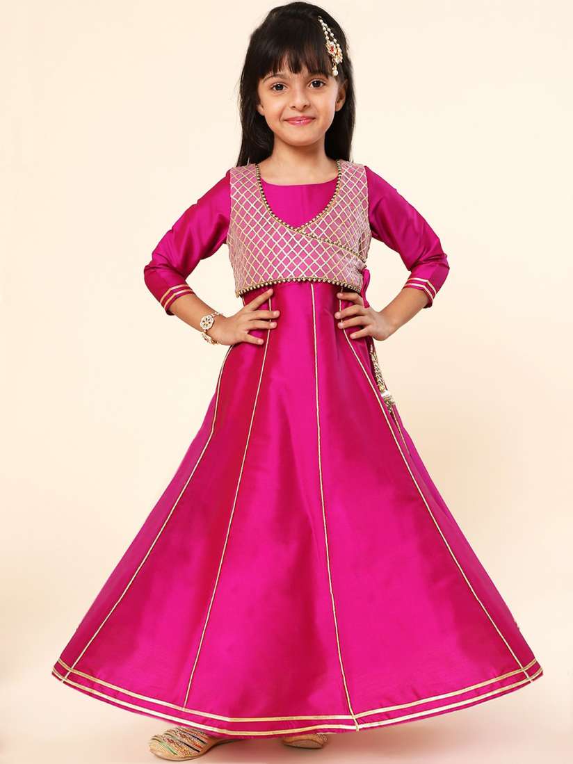 Anarkali gown myntra cheap