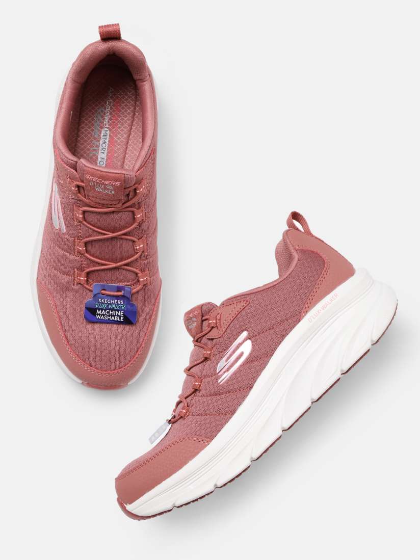 Skechers memory foam slip on ladies sales