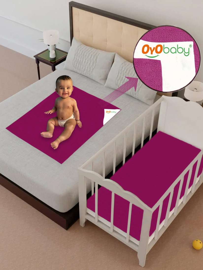 Oyo baby waterproof mattress protector store