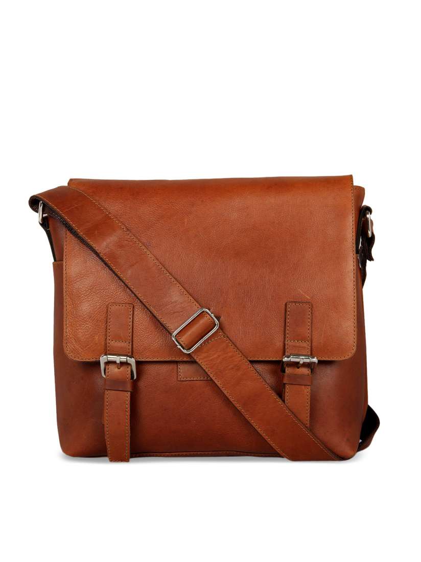 Buy Leather Zentrum Unisex Tan Brown Leather Laptop Bag Laptop Bag for Unisex 2128992 Myntra