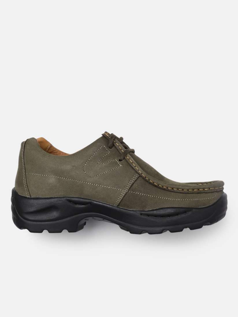 Woodland leather casual shoes clearance