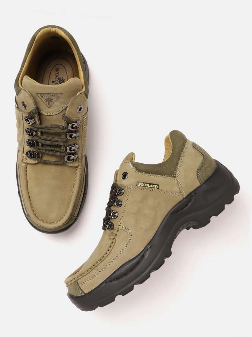 Buy Woodland Men Nubuck Leather Sneakers Casual Shoes for Men 21295798 Myntra