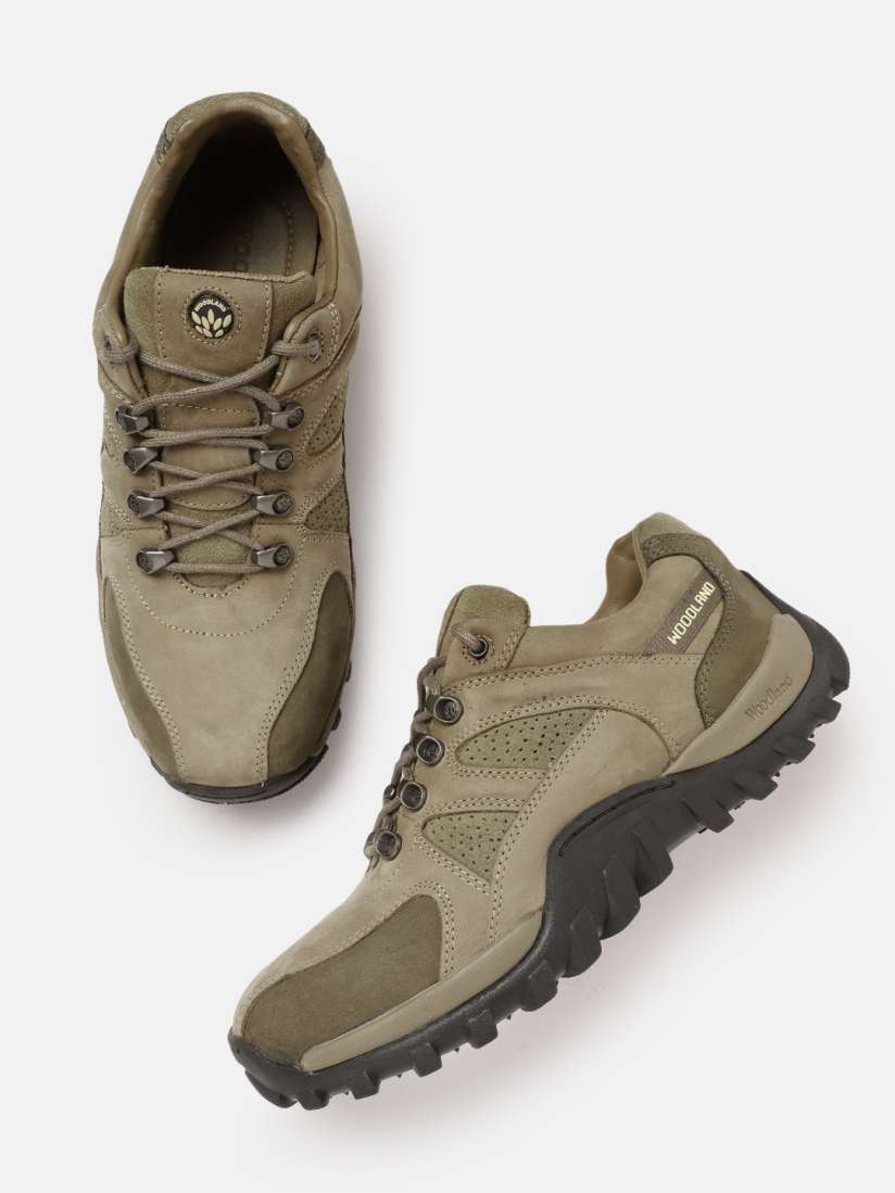 Buy Woodland Men Nubuck Leather Sneakers Casual Shoes for Men 21295894 Myntra