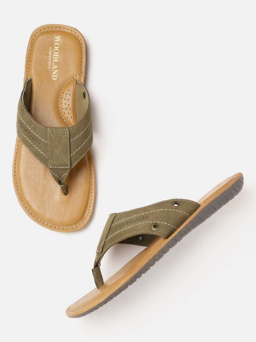 Buy Woodland Men Leather Comfort Sandals Sandals for Men 21296142 Myntra