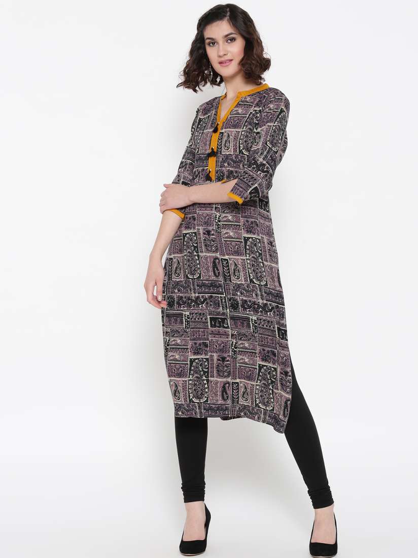 Shree women's straight kurta discount