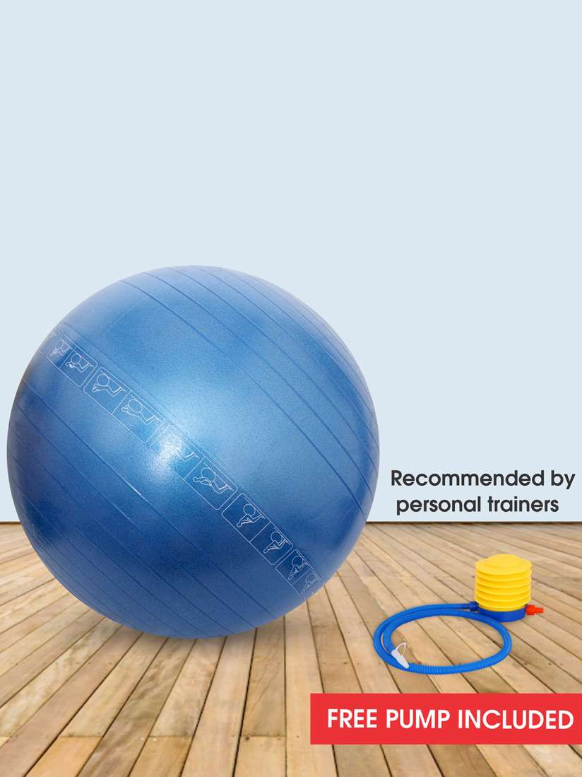 Buy NIVIA Anti Burst Exercise Ball With Foot Pump Workout Accessories for Unisex 21301932 Myntra