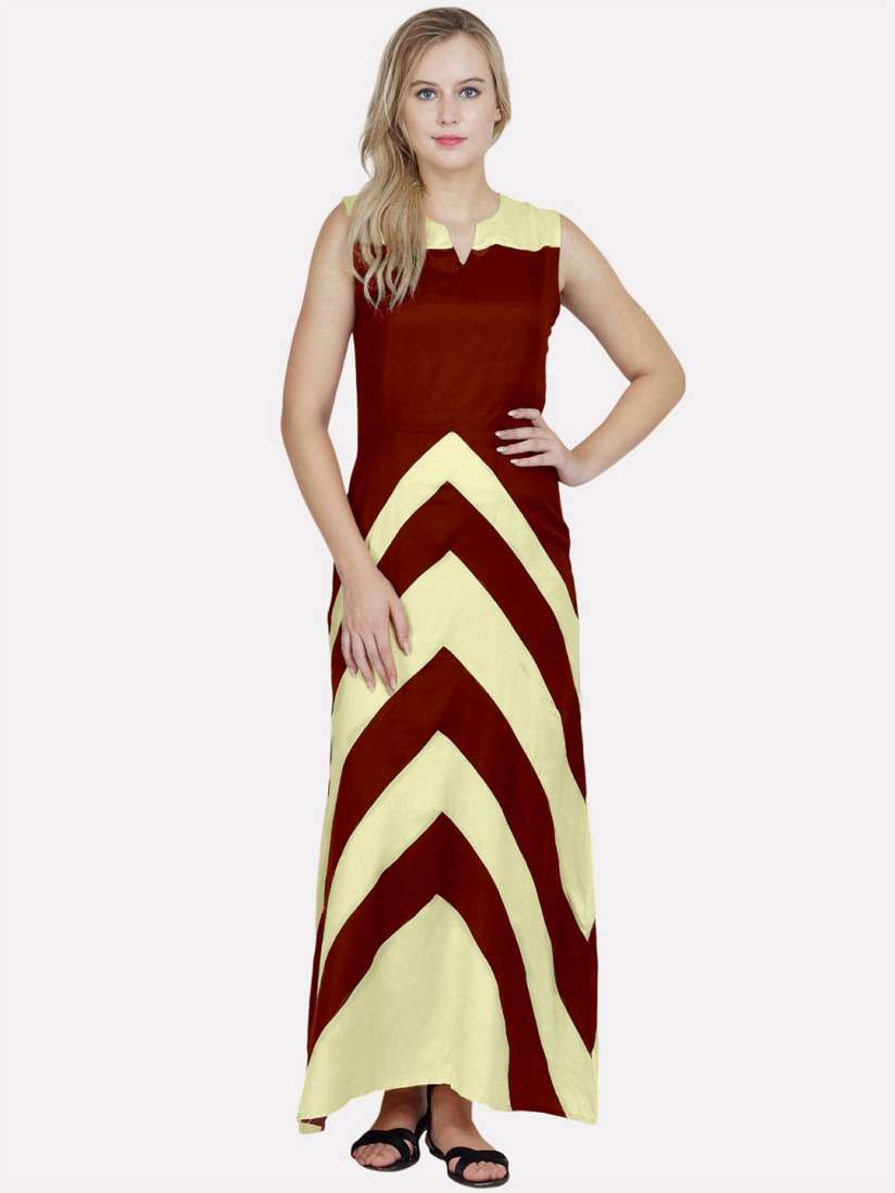 Myntra long cotton gowns new arrivals
