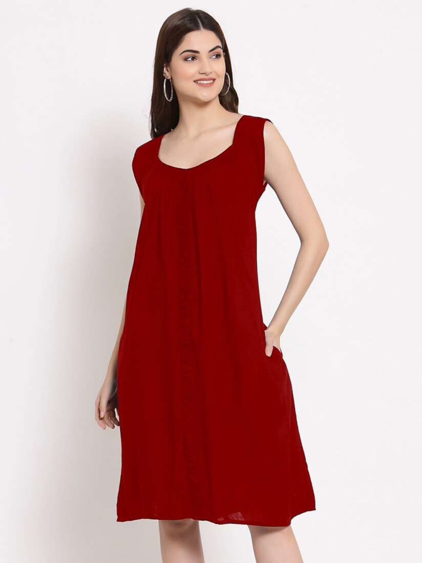 Cotton gown myntra new arrivals