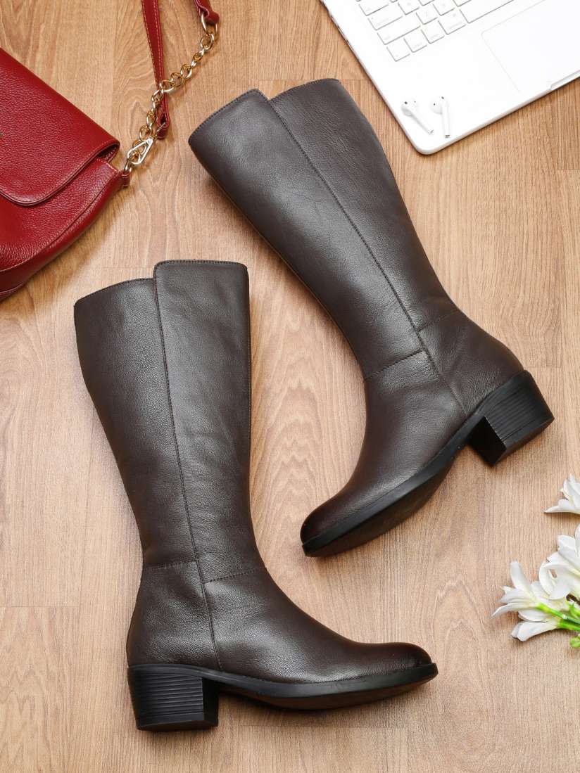 Buy Teakwood Leathers Women Leather Winter Boots Boots for Women 21307564 Myntra