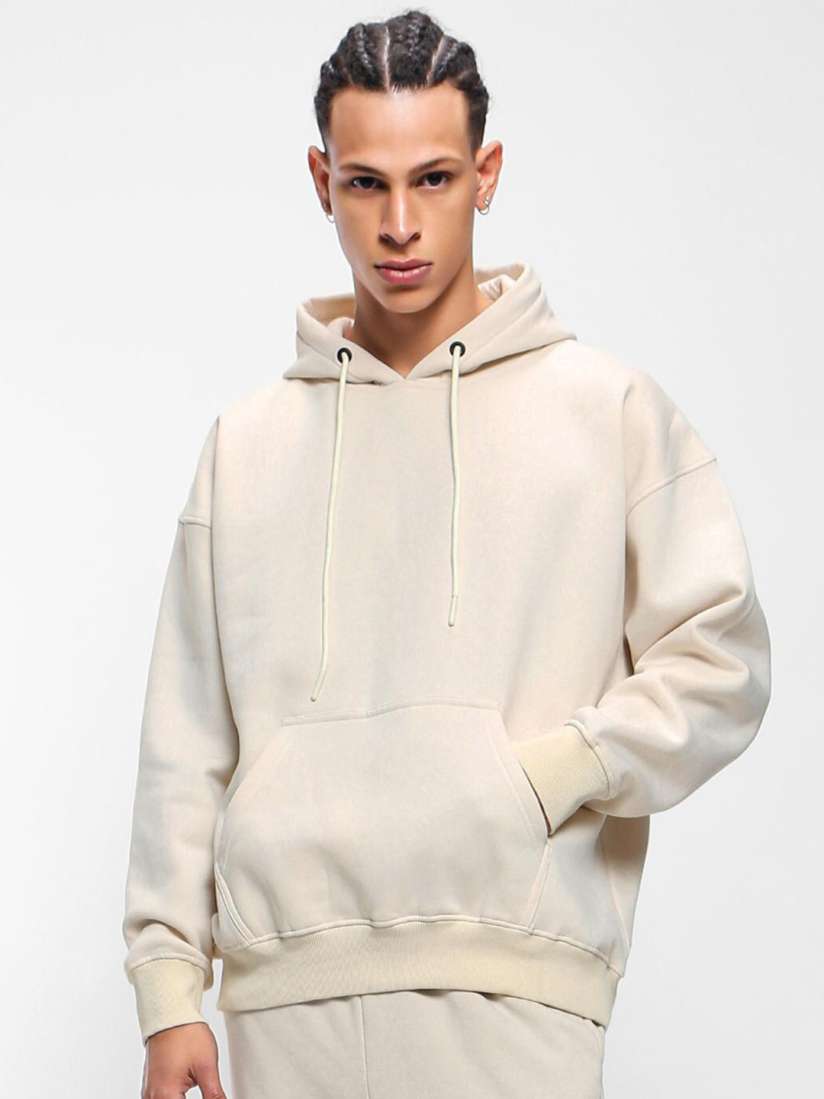 Buy Bewakoof Heavy Duty 1.0 Hooded Oversized Sweatshirt Sweatshirts for Men 21311256 Myntra