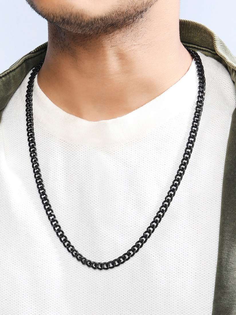 Black chains for guys store