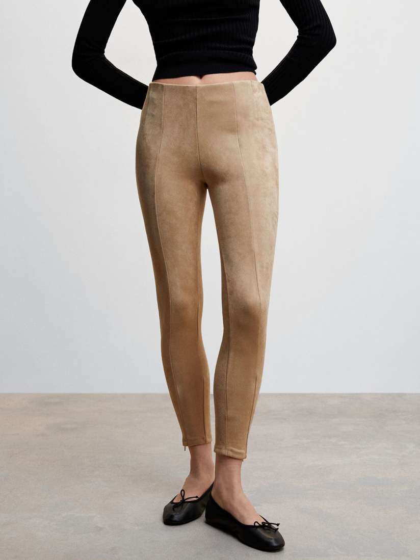 Suede jeggings deals