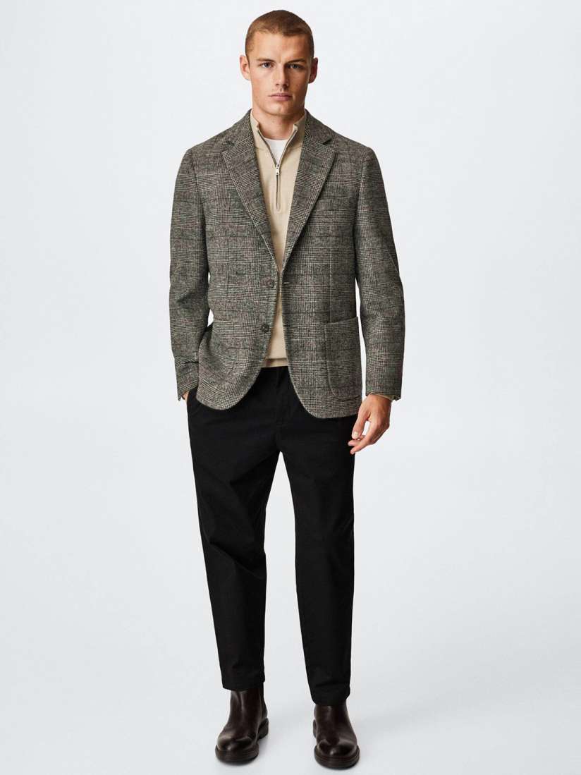 Tweed blazer mango on sale