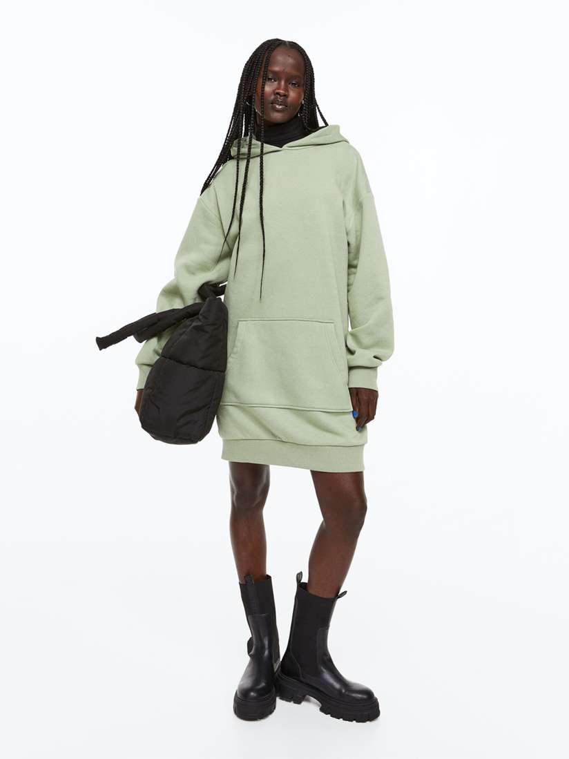Hoodie dress h&m deals