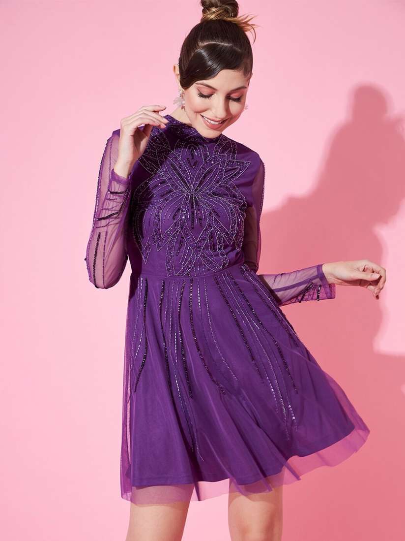 Party wear dresses for womens myntra online