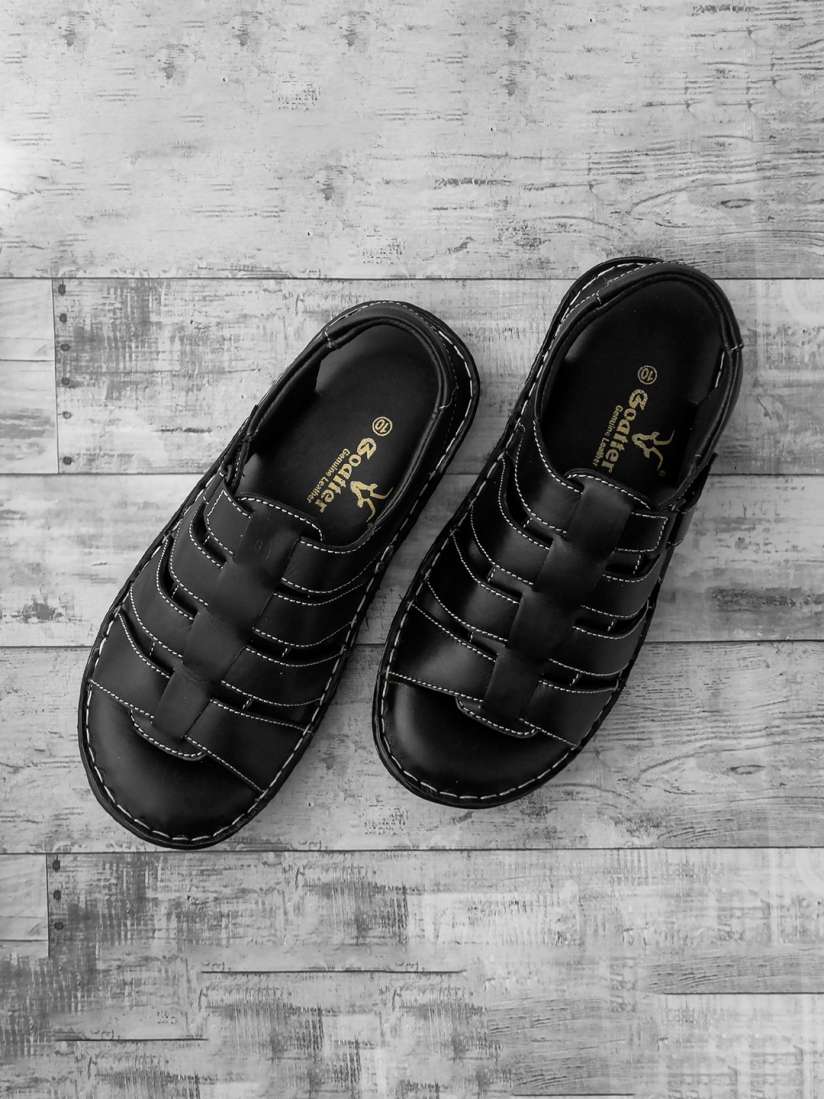Buy Goatter Men Leather Fisherman Sandals Sandals for Men 21330752 Myntra