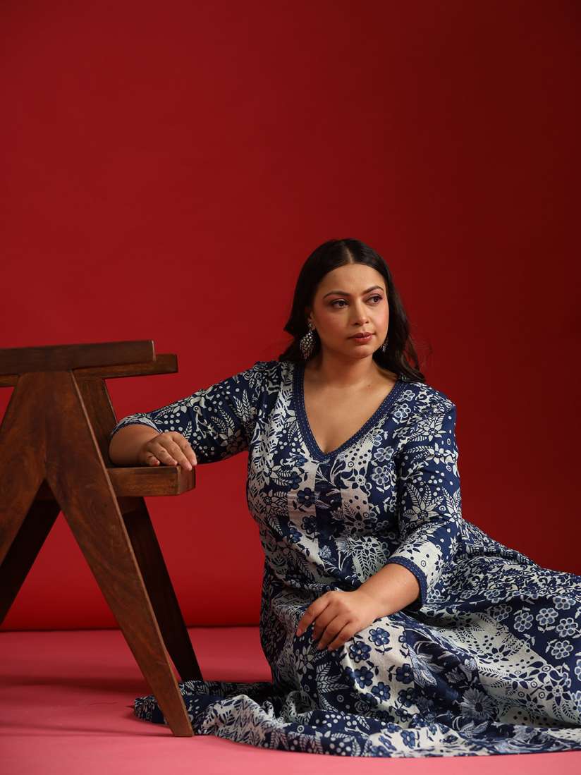 Cotton maxi dresses online myntra clearance