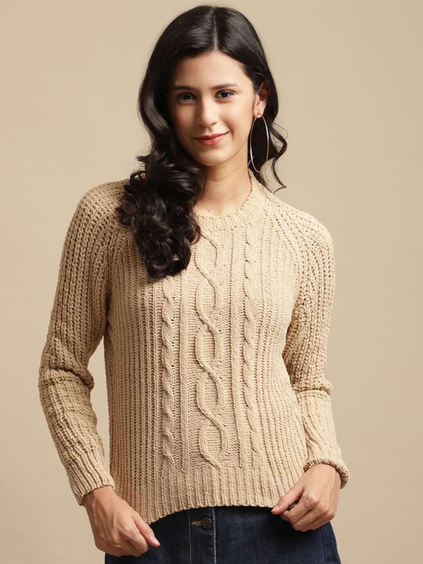 Woolen tops on myntra cheap