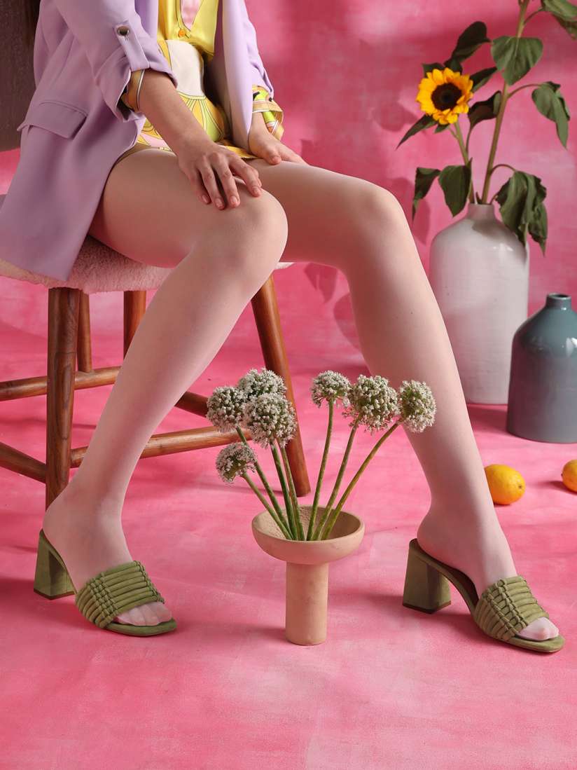 Block heels myntra store