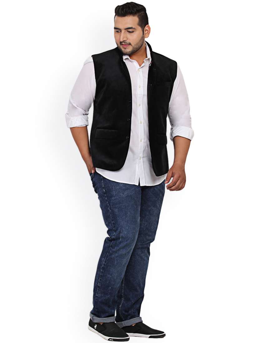 Plus size nehru jacket new arrivals