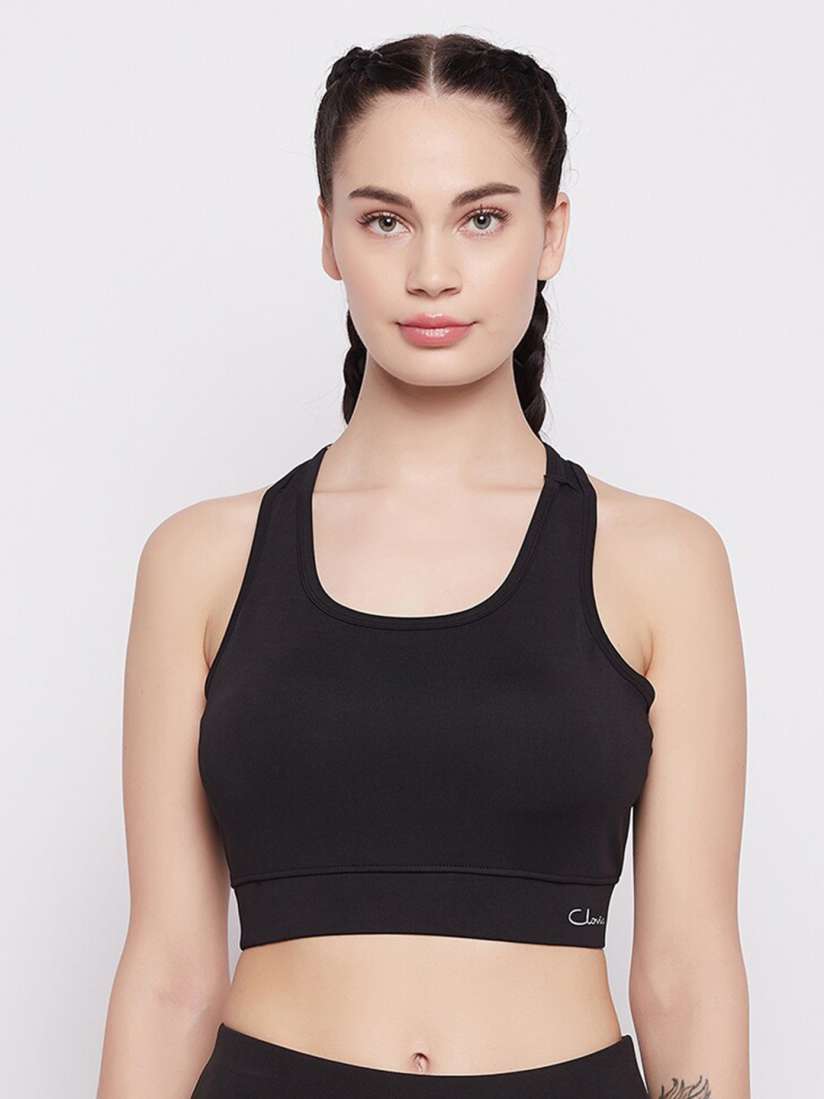 Buy Clovia Lightly Padded Sports Bra Bra for Women 21340740 Myntra