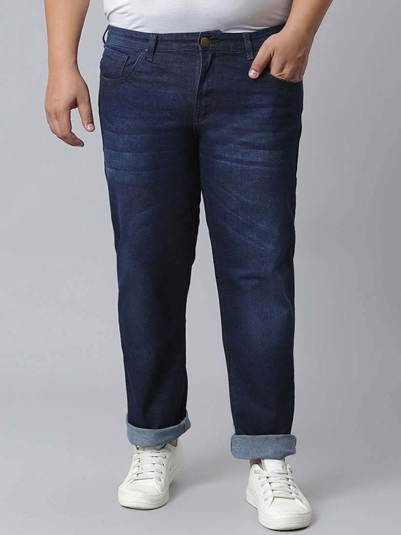 Plus size mens jeans clearance
