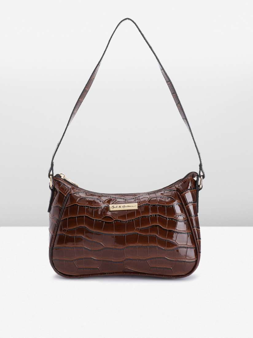 Buy Mast Harbour Textured Shoulder Bag Handbags for Women 21346660 Myntra