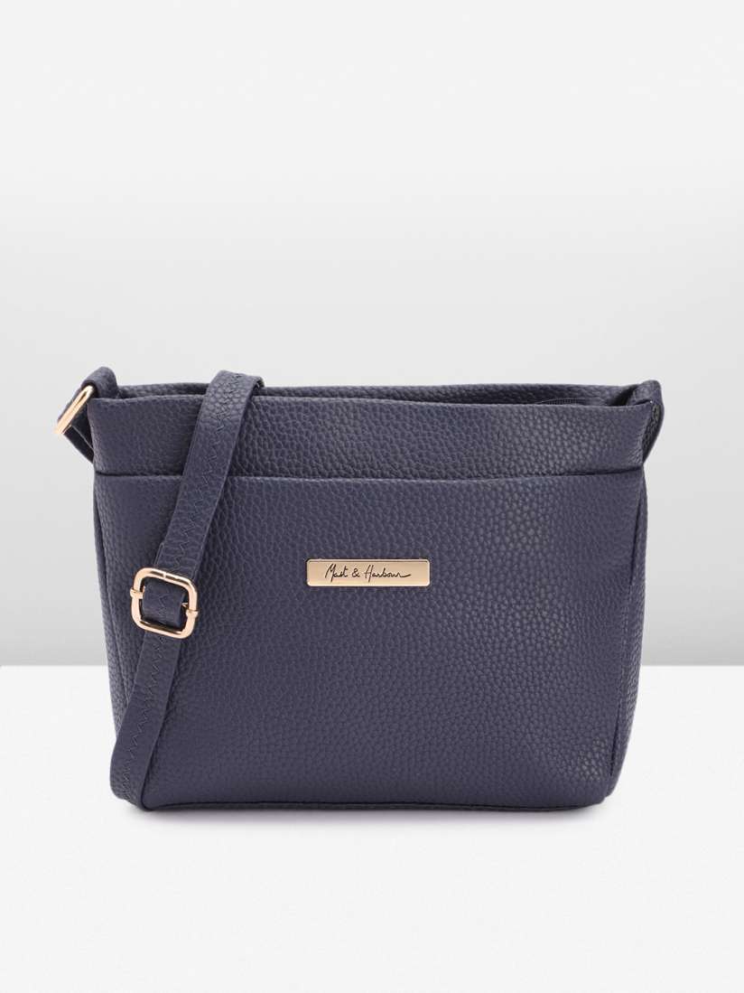 Buy Mast Harbour Structured Sling Bag Handbags for Women 21346774 Myntra