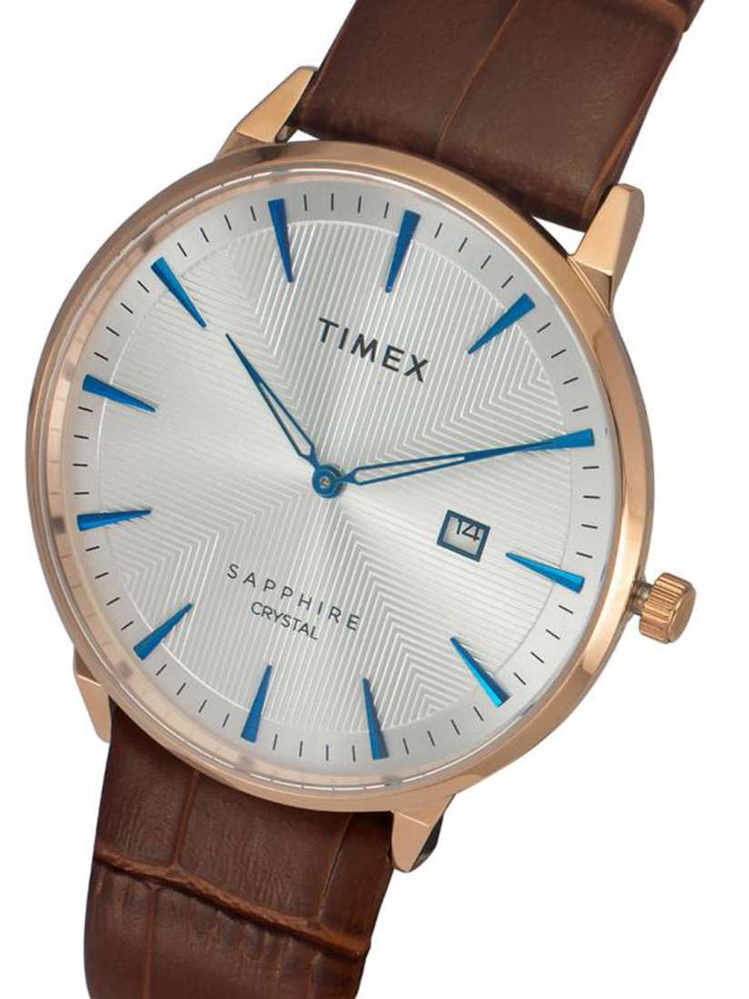 Timex watch with sapphire crystal on sale