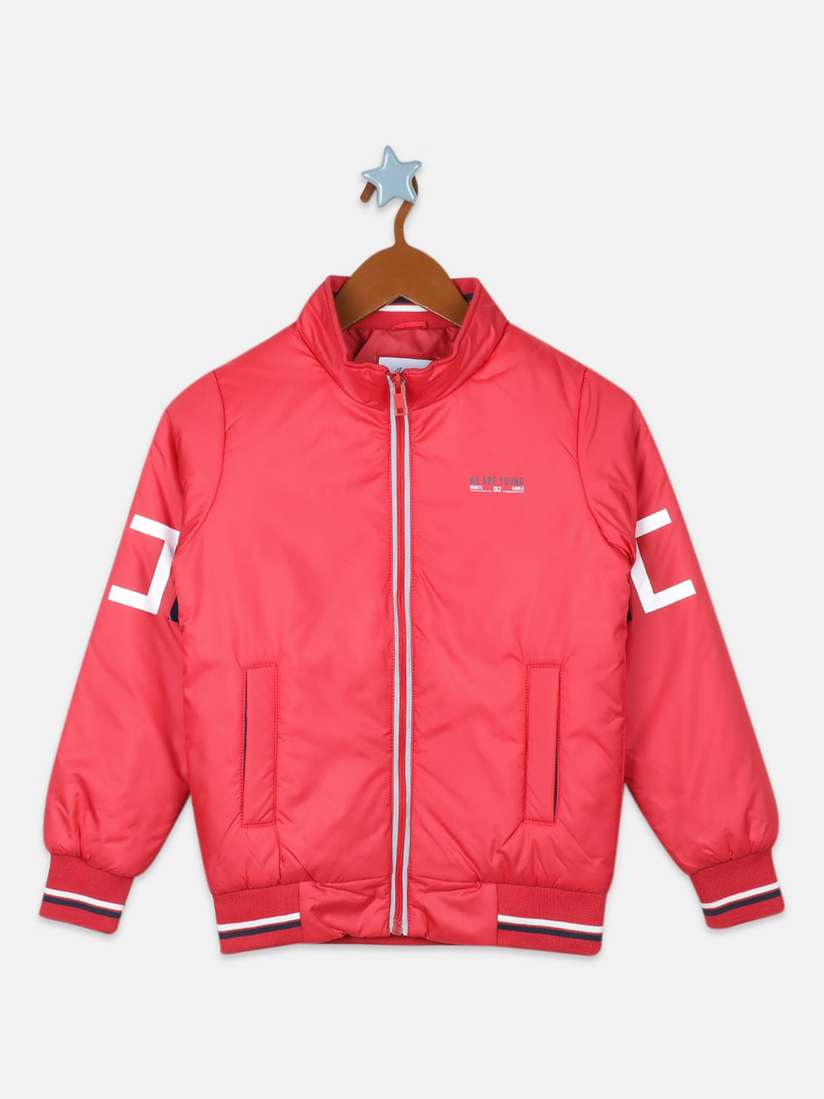 Monte Carlo Red Colour Bomber Jacket Buy Monte Carlo Boys Bomber