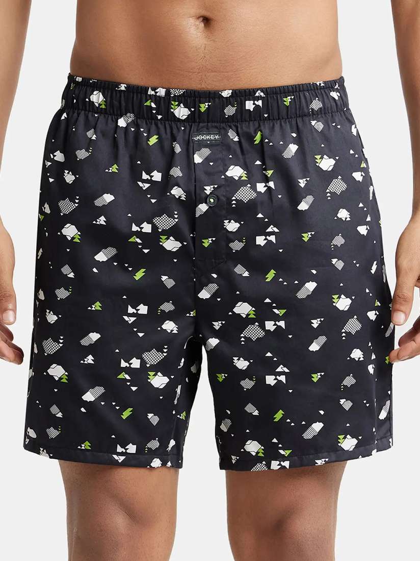 Buy Jockey Men Conversational Printed Cotton Shorts Shorts for Men 21355874 Myntra