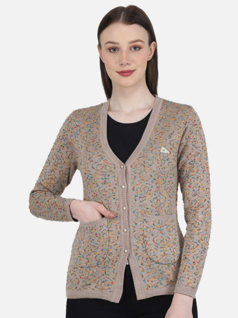 Monte carlo womens wool cardigan clearance