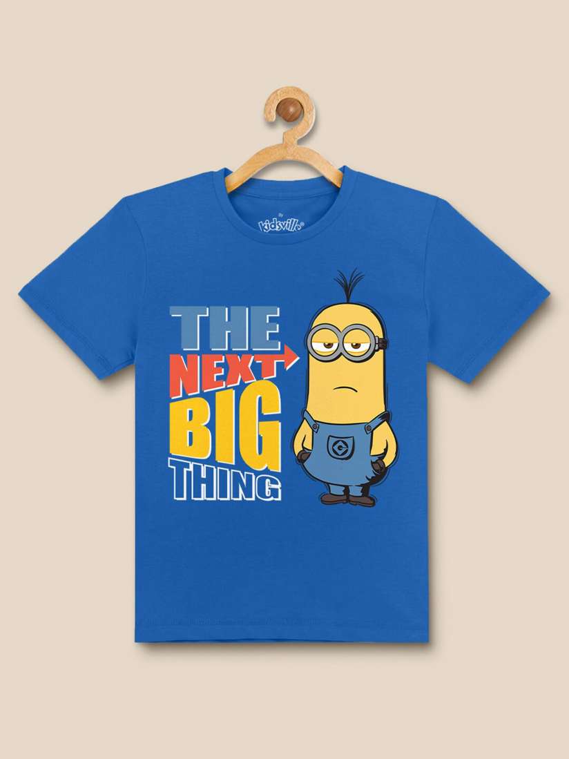 Buy Kids Ville Boys Minions Printed Cotton T shirt Tshirts for Boys 21362712 Myntra