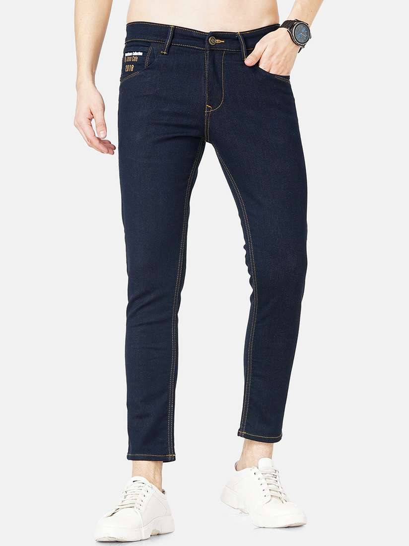 Skinny Jeans Jean 2018 Jean Cafe Men Jean Skinny Fit Cotton Jeans