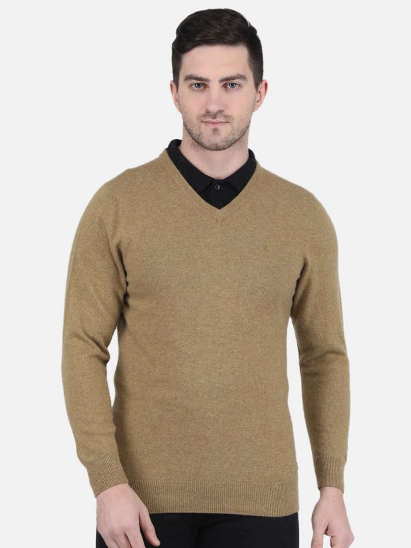 Buy Monte Carlo Men Lambs Wool Pullover Sweaters for Men 21365610 Myntra