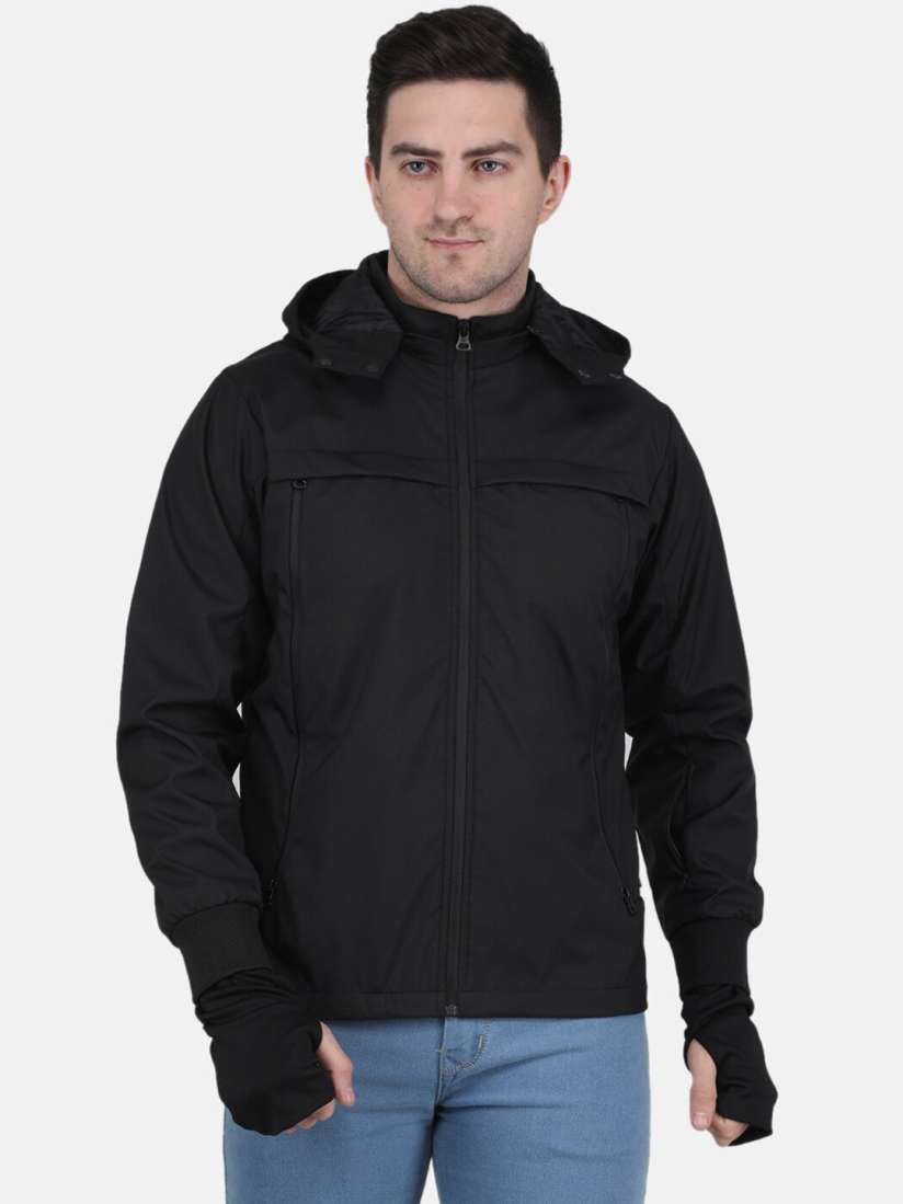 Buy Monte Carlo Men Hooded Biker Jacket Jackets for Men 21367798 Myntra