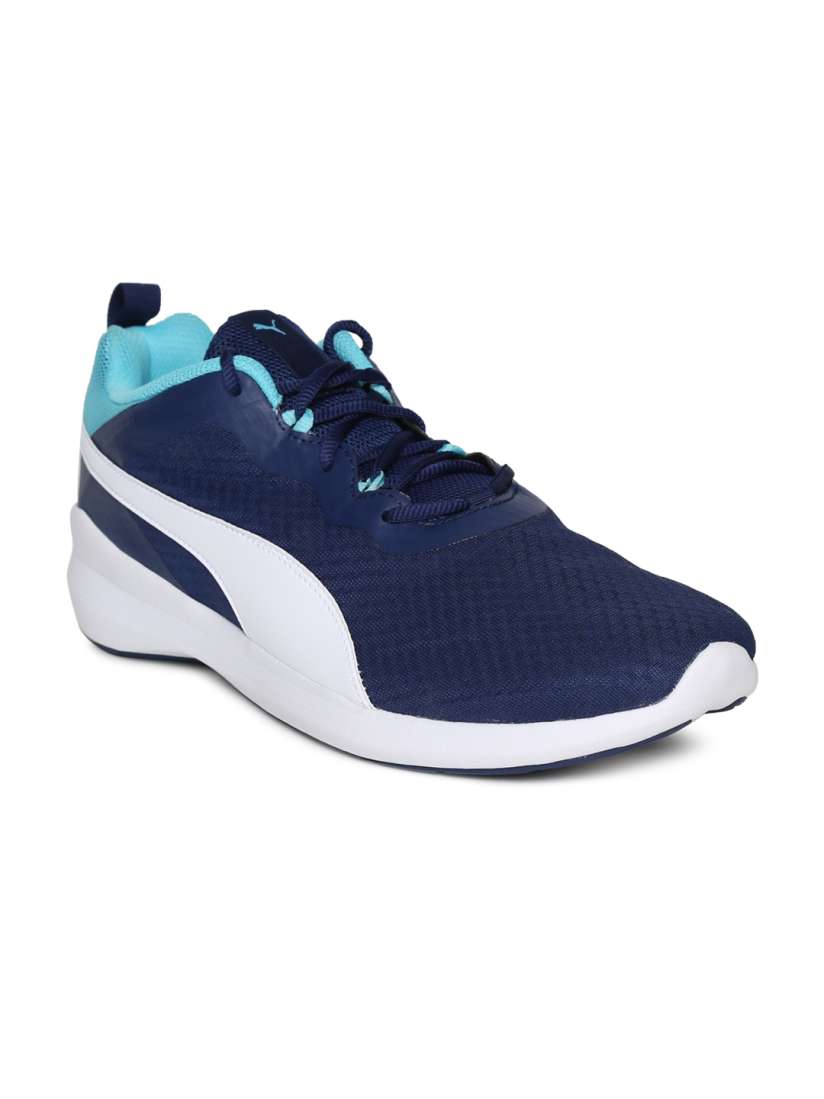 Buy Puma Men Navy Blue Pacer Evo Sneakers Casual Shoes for Men 2137102 Myntra
