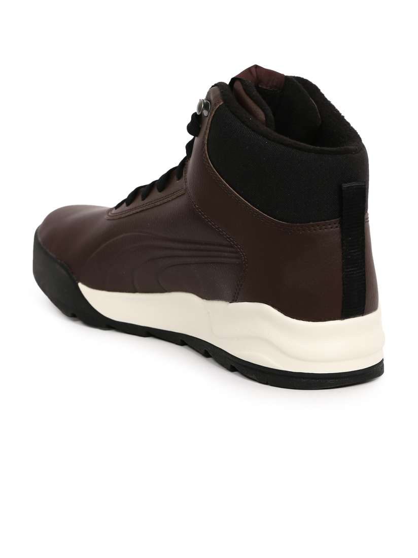 Buy Puma Unisex Brown Desierto Leather Sneakers Casual Shoes for Unisex 2137308 Myntra