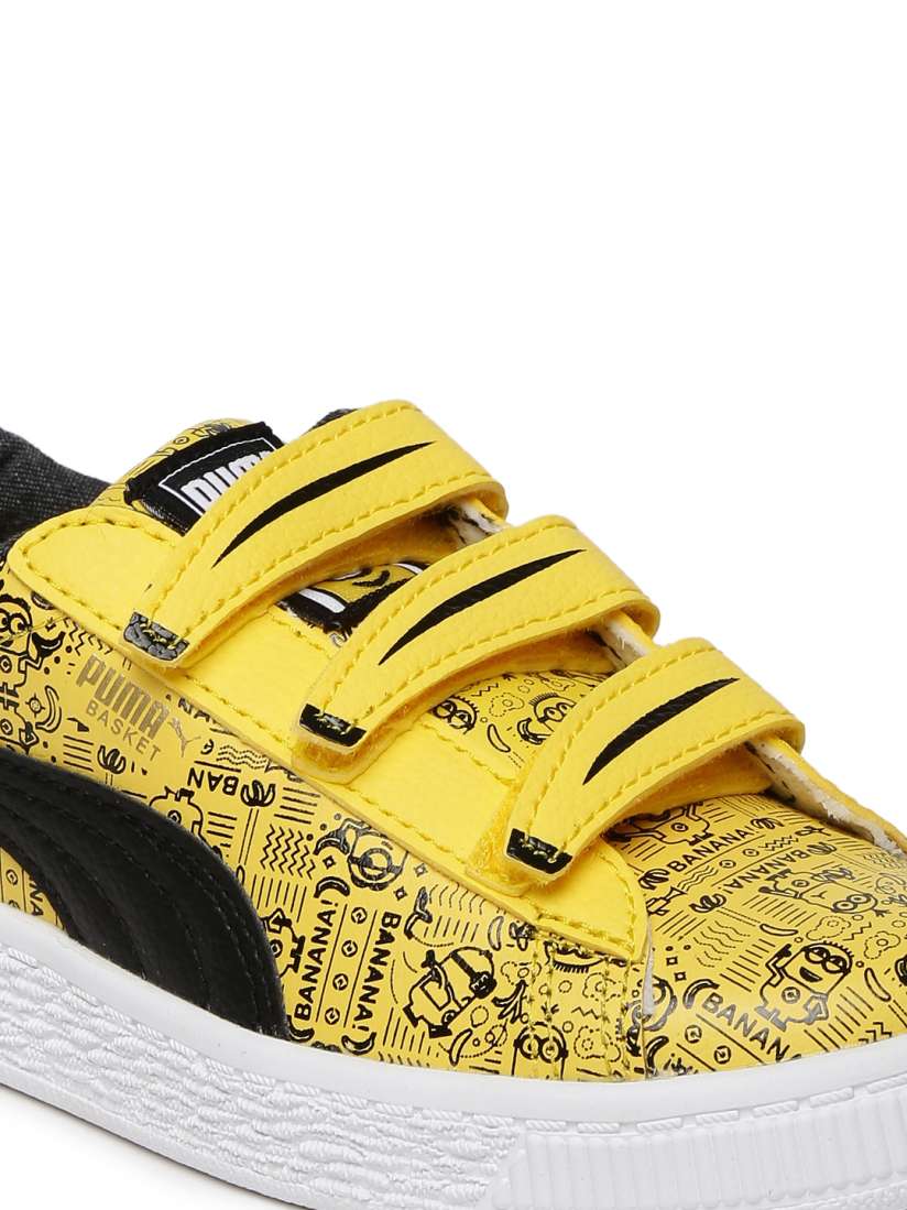 Puma kids' minions basket v sneaker shop