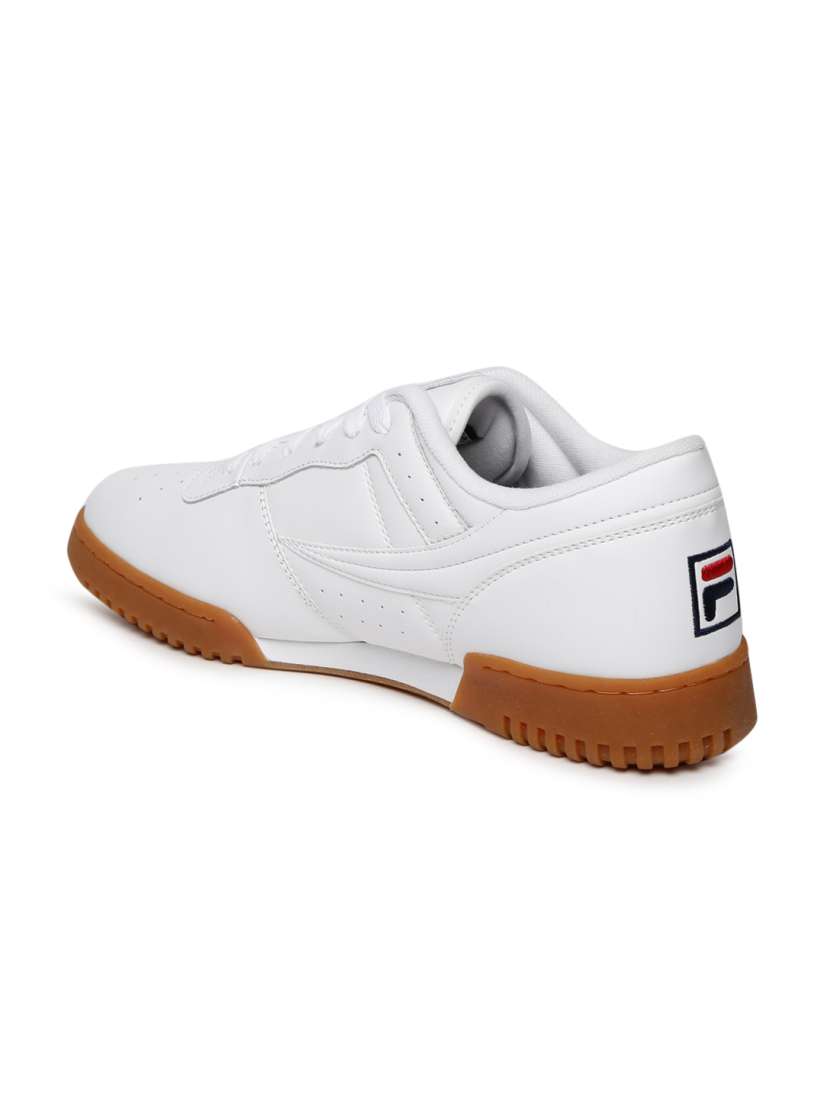 Buy FILA Men White ORIGINAL FITNESS LOGO Sneakers Casual Shoes for Men 2137362 Myntra