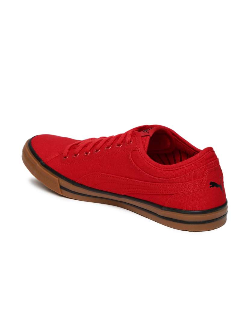 Buy Puma Unisex Red Yale Gum Solid Sneakers Casual Shoes for Unisex 2137449 Myntra