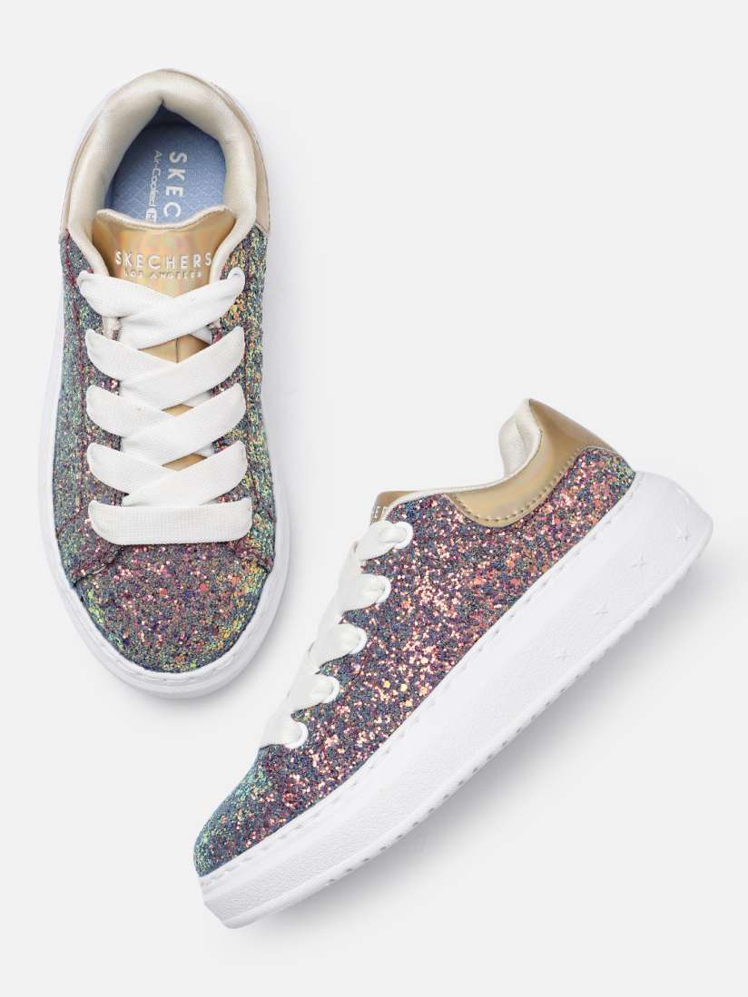 Skechers glitter rockers deals